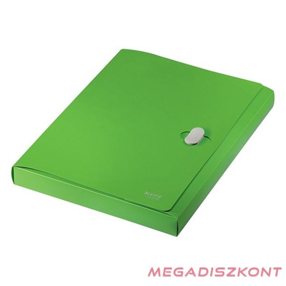 Iratvédő mappa LEITZ Recycle Jumbo A/4 38mm PP zöld