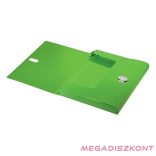 Iratvédő mappa LEITZ Recycle Jumbo A/4 38mm PP zöld
