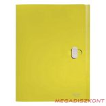 Iratvédő mappa LEITZ Recycle Jumbo A/4 38mm PP sárga