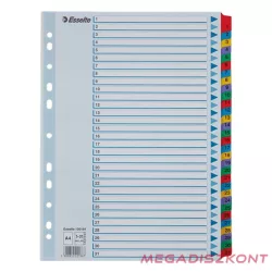 Regiszter ESSELTE Mylar A/4 laminált karton 1-31