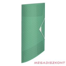 Gumis mappa ESSELTE Colour Breeze A/4 15mm PP zöld