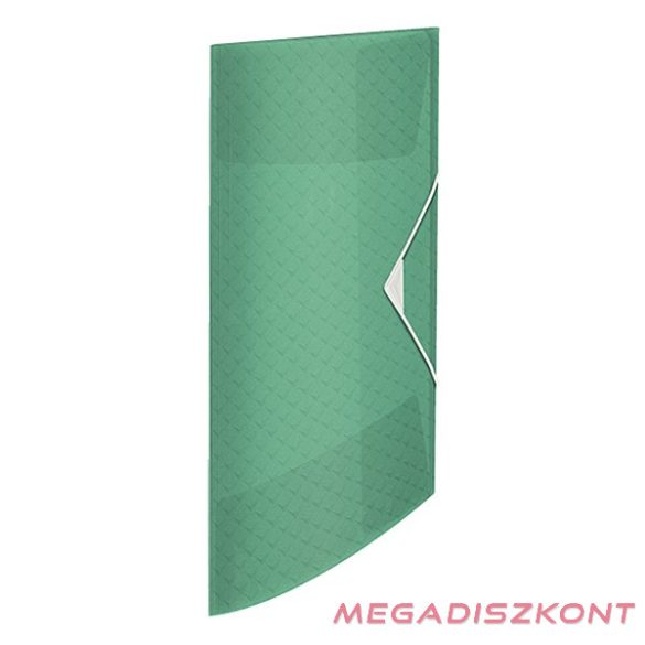 Gumis mappa ESSELTE Colour Breeze A/4 15mm PP zöld
