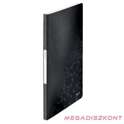 Iratvédő mappa LEITZ Wow A/4 20 zsebes fekete