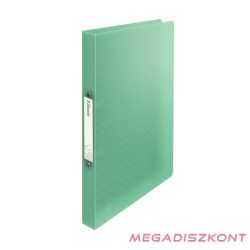   Gyűrűskönyv ESSELTE Colour Breeze A/4 25 mm 2 gyűrű PP átlátszó zöld