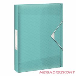 Gumis mappa ESSELTE Colour Breeze Jumbo A/4 25mm PP kék
