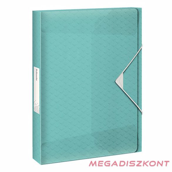 Gumis mappa ESSELTE Colour Breeze Jumbo A/4 25mm PP kék