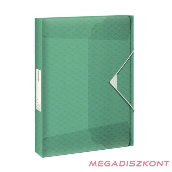 Gumis mappa ESSELTE Colour Breeze Jumbo Plus A/4 40mm PP zöld