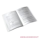 Iratvédő mappa LEITZ Wow A/4 20 zsebes kék