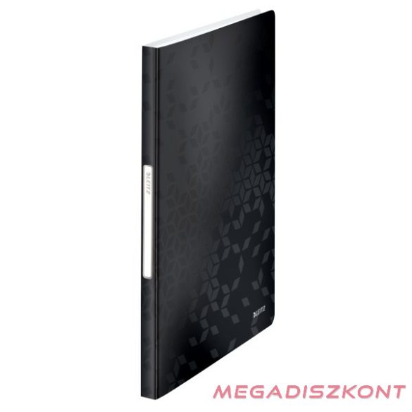 Iratvédő mappa LEITZ Wow A/4 40 zsebes fekete