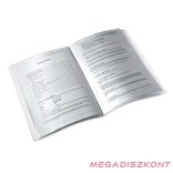 Iratvédő mappa LEITZ Wow A/4 40 zsebes zöld