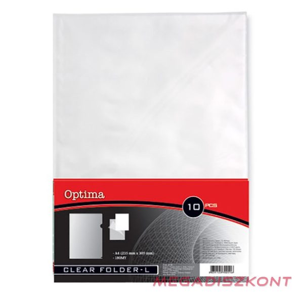 Genotherm "L" OPTIMA A/4 160 mikron víztiszta 10 darabos