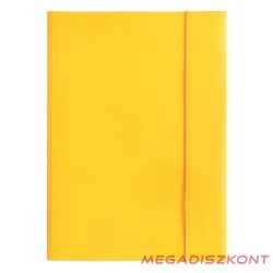 Gumis mappa OPTIMA A/4 sárga 400 g