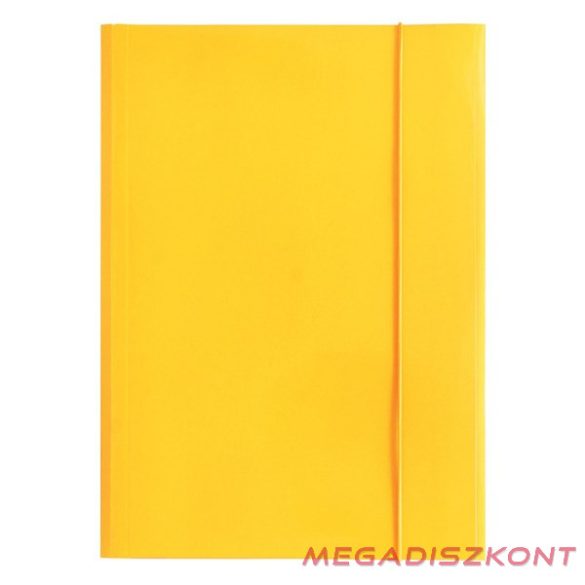 Gumis mappa OPTIMA A/4 sárga 400 g