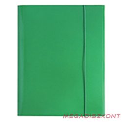 Gumis mappa OPTIMA A/4 zöld 400 g