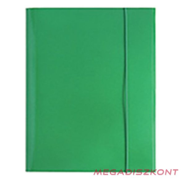 Gumis mappa OPTIMA A/4 zöld 400 g