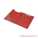 Felírótábla OPTIMA A/4 fedeles PP piros