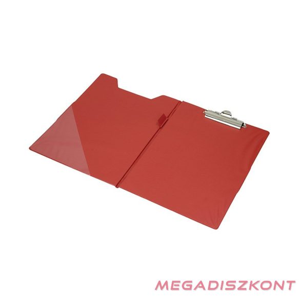 Felírótábla OPTIMA A/4 fedeles PP piros