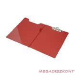 Felírótábla OPTIMA A/4 fedeles PP piros