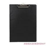 Felírótábla OPTIMA A/4 fedeles PP fekete