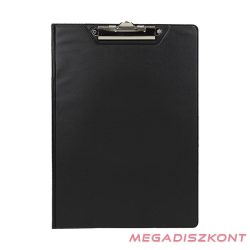 Felírótábla OPTIMA A/4 fedeles PP fekete