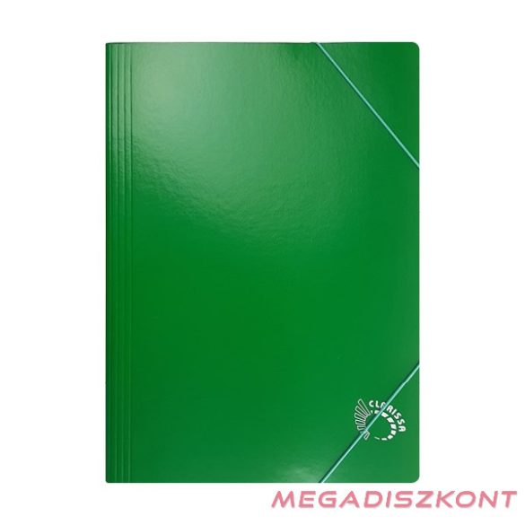 Gumis mappa CLARISSA A/4 papír 320 g zöld