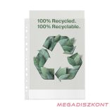 Lefűzhető genotherm ESSELTE Recycled  A/4 70 mikron narancsos 100 darabos