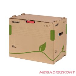  Archiváló konténer iratrendezőnek ESSELTE Eco 427x343x305 mm előre nyíló tetővel barna