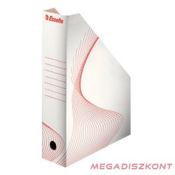  Irattartó papucs ESSELTE 80 mm karton összehajtható fehér