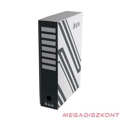 Archiváló doboz A/4 80 mm szürke
