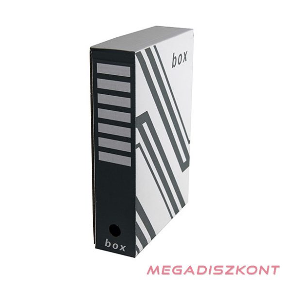 Archiváló doboz A/4 80 mm szürke