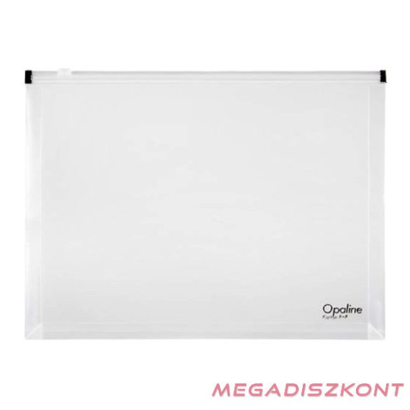 Irattasak A/5 cipzáras áttetsző