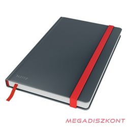   Beírókönyv kockás LEITZ A/5 80 lapos Cosy Soft Touch keményfedeles bársonyszürke
