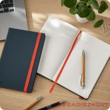 Beírókönyv vonalas LEITZ A/5 80 lapos Cosy Soft Touch keményfedeles bársonyszürke