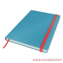   Beírókönyv vonalas LEITZ B/5 80 lapos Cosy Soft Touch keményfedeles nyugodtkék