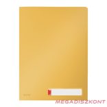 Genotherm "L" LEITZ Cosy Privacy A/4 200 mikron 3 zsebes melegsárga 3 darabos