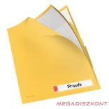 Genotherm "L" LEITZ Cosy Privacy A/4 200 mikron 3 zsebes melegsárga 3 darabos