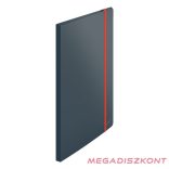 Iratvédő mappa LEITZ Cosy A/4 20 zsebes bársonyszürke