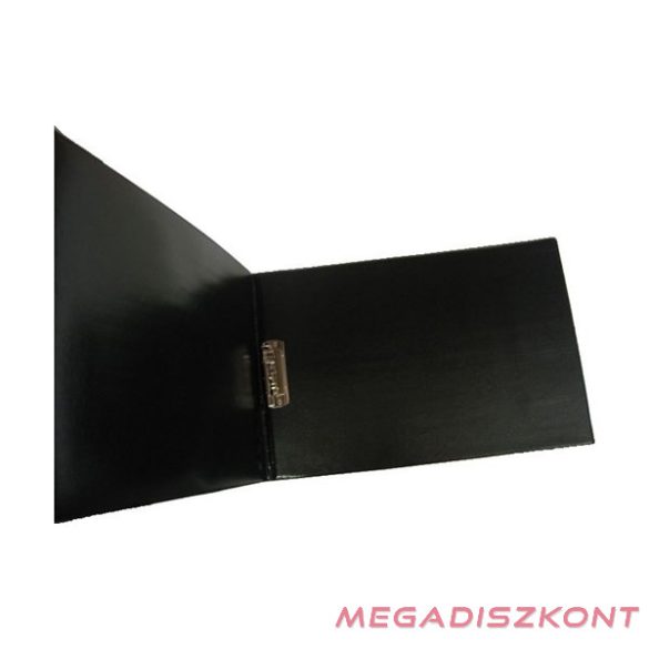 Mappa villámzáras A/3 pvc fekete