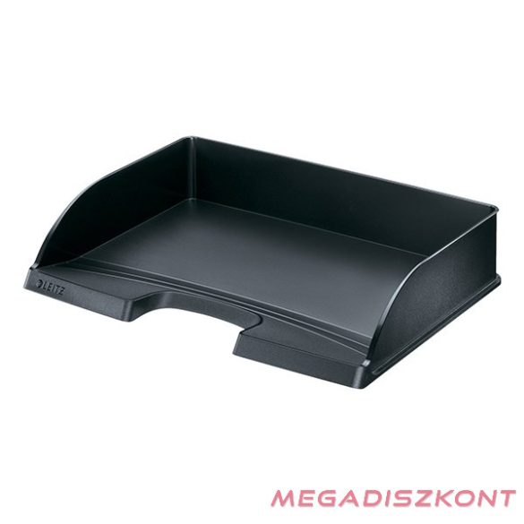 Irattartó tálca LEITZ Plus oldalt nyitott fekete