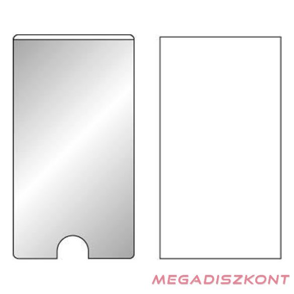 Címketartó tok DJOIS öntapadós gerincjelölő betétlappal 55x102 mm 6 darabos