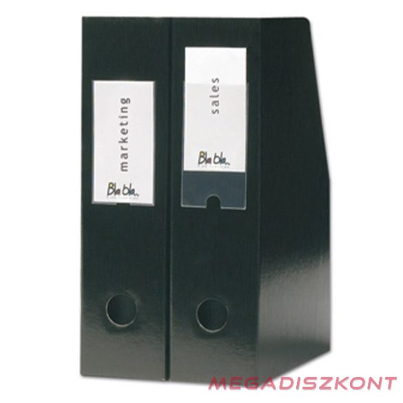 Címketartó tok DJOIS öntapadós gerincjelölő betétlappal 55x102 mm 6 darabos