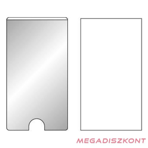 Címketartó tok DJOIS öntapadós gerincjelölő betétlappal 75x150 mm 3 darabos