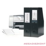 Címketartó tok DJOIS öntapadós gerincjelölő betétlappal 75x150 mm 3 darabos