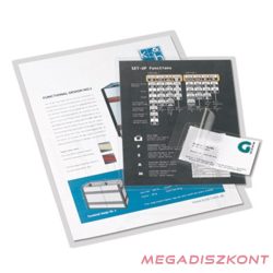 Hideglamináló fólia DJOIS 54x86 mm átlátszó 10 darabos