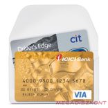 Névjegytok DJOIS öntapadós 105x60 mm ráhajtó lezáró füllel 10 darabos