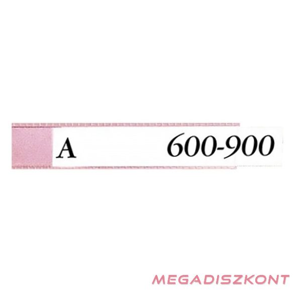 Irattartó tálca címketok DJOIS 30x150mm öntapadós címkével 10 darabos