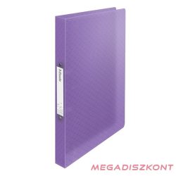   Gyűrűskönyv ESSELTE Colour Breeze A/4 25 mm 2 gyűrűs PP levendula