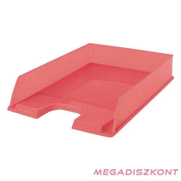 Irattartó tálca ESSELTE Colour Breeze áttetsző korall