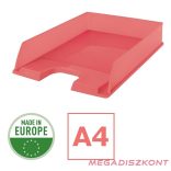 Irattartó tálca ESSELTE Colour Breeze áttetsző korall