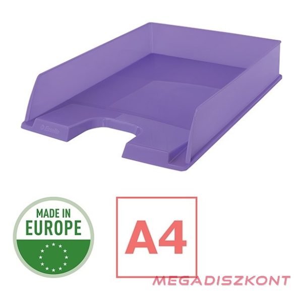 Irattartó tálca ESSELTE Colour Breeze áttetsző levendula